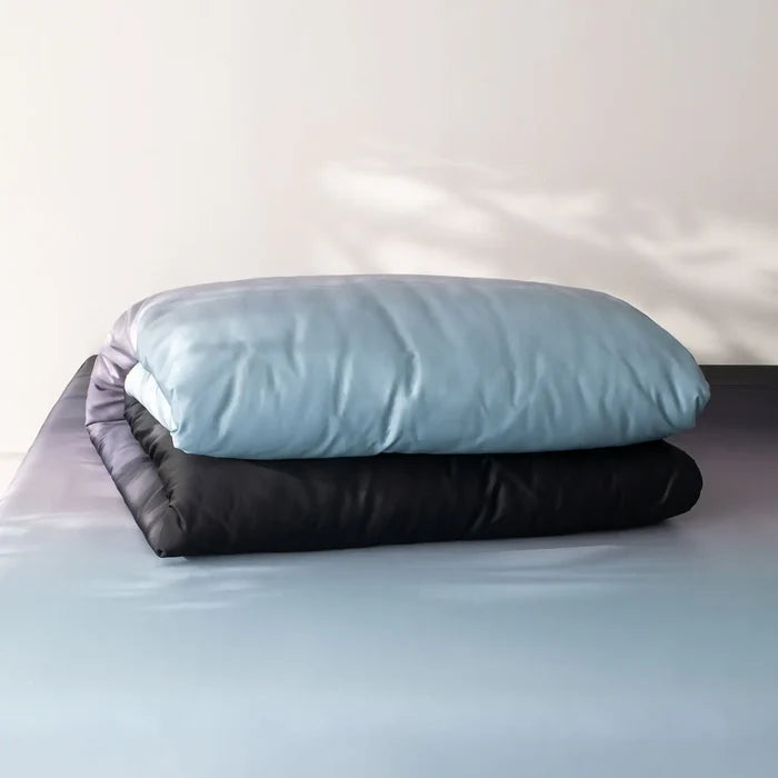 100% COTTON OMBREE BEDDING COLLECTION - STUNNING COLOURS | LUXURY BEDSHEET OMBREE