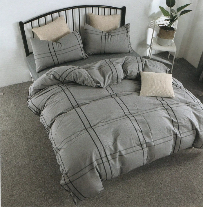 100 % Washed Cotton Breathable Bedding