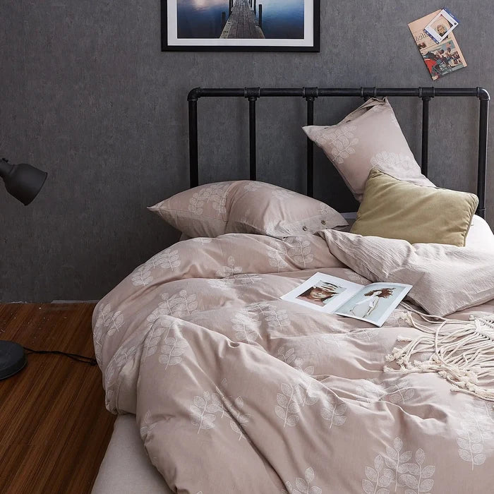 100 % Washed Cotton Breathable Bedding