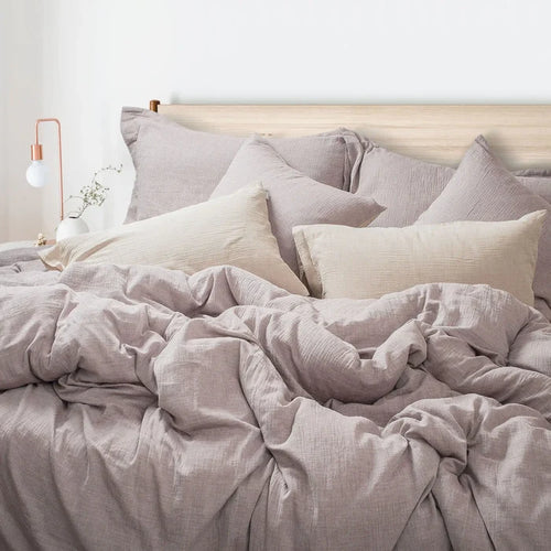 100 % Washed Cotton Breathable Bedding