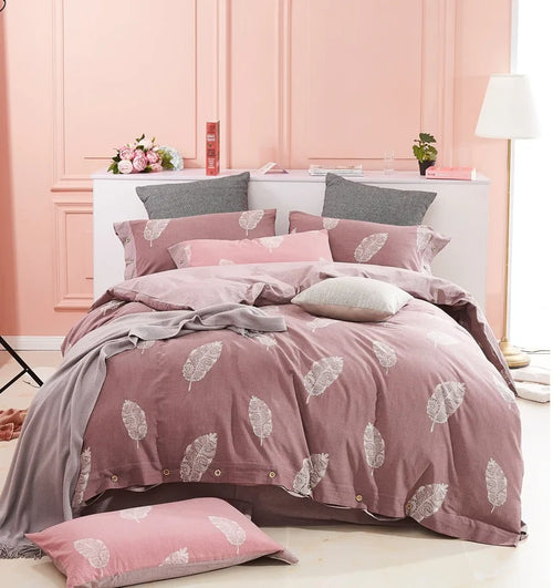 100 % Washed Cotton Breathable Bedding