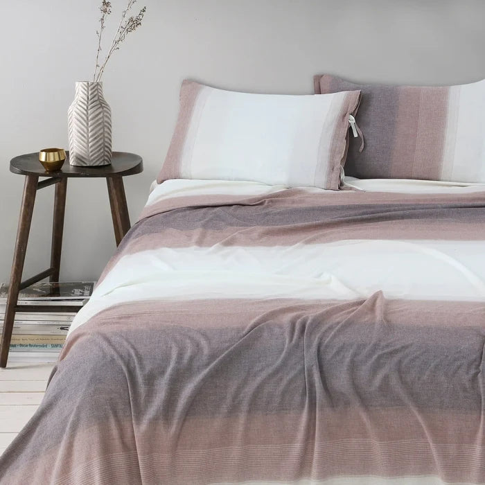 100 % Washed Cotton Breathable Bedsheet