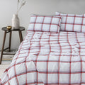 100 % Washed Cotton Breathable Bedsheet