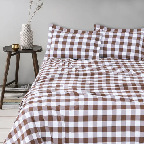 100 % Washed Cotton Breathable Bedsheet