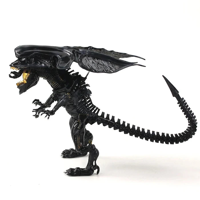17cm Neca Alien Queen Hybrid Metal Figuration #047 Aliens VS Predator Action Figure PVC Model Toys