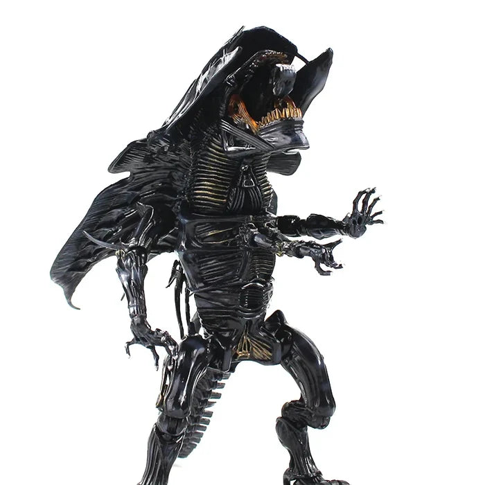 17cm Neca Alien Queen Hybrid Metal Figuration #047 Aliens VS Predator Action Figure PVC Model Toys