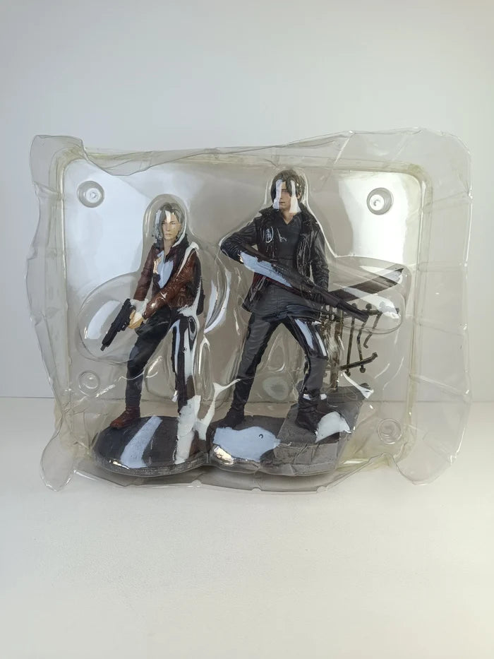 21cm Resident Evil Action Figures Leon And Grace GK Statue Decorative Figures