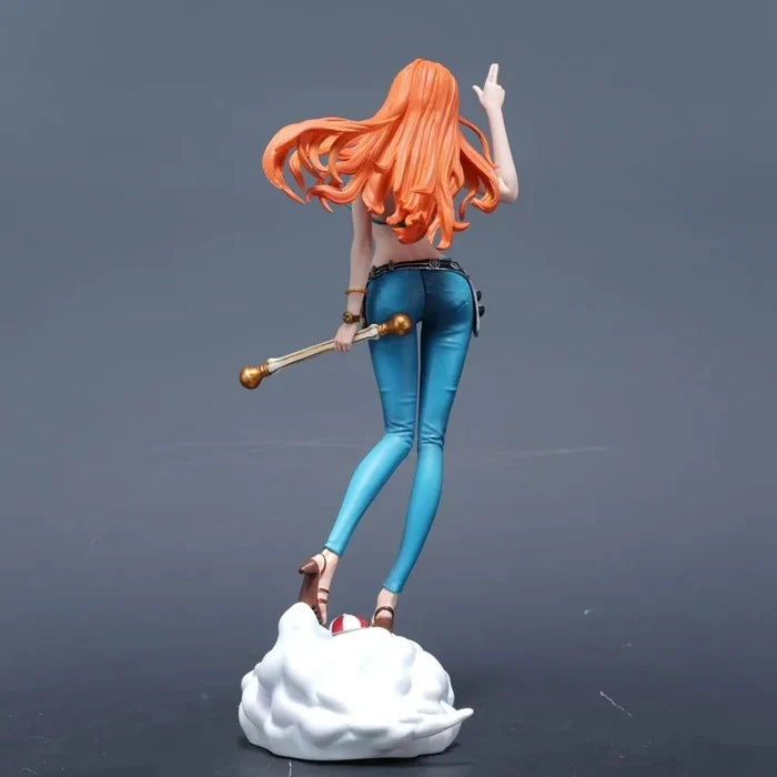 22cm/8.66in ONE PIECE Figure Anime Nami Action Figures Pvc Statue Collection Model Toys Gifts