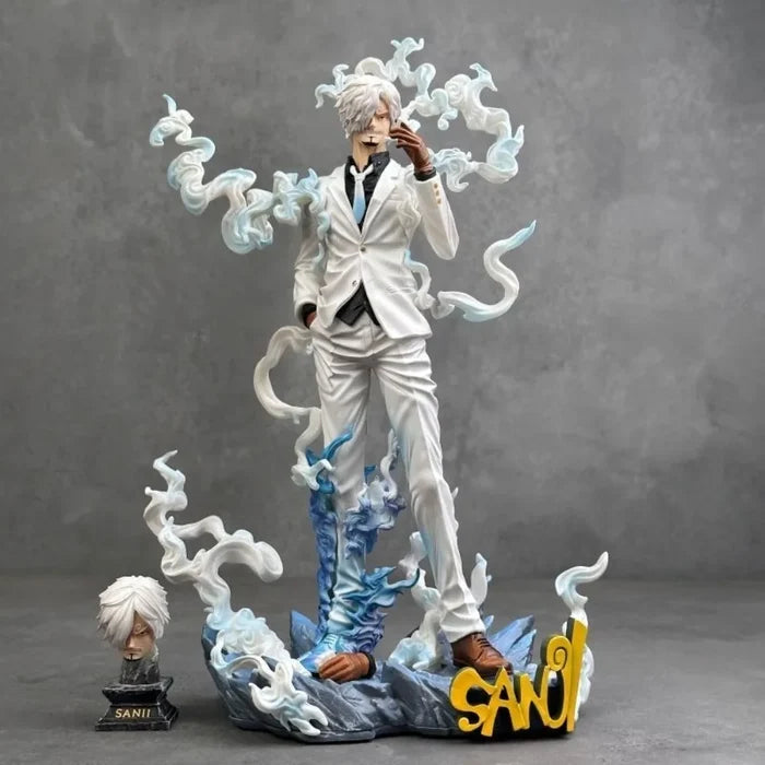 27cm/10.62in Anime ONE PIECE Figure Nika Sanji Action Figures Pvc Collection Model Toys for Gifts