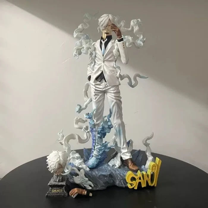 27cm/10.62in Anime ONE PIECE Figure Nika Sanji Action Figures Pvc Collection Model Toys for Gifts