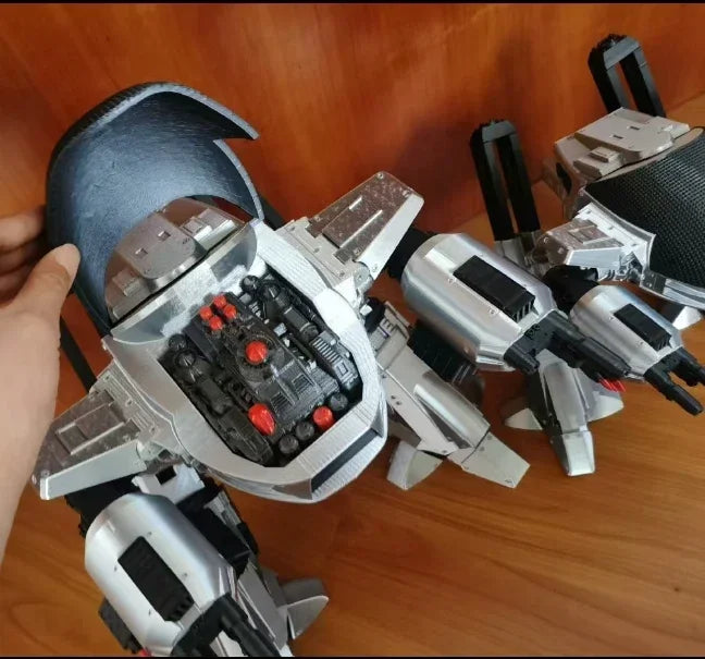 3D Printed ED-209 RoboCop DIY Articulated Model Collectible Toy fdm Ornament