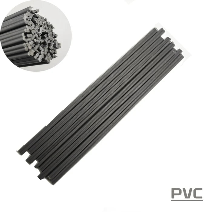 40pcs Plastic Welding Rods 200mm/300mm Length ABS/PP/PVC/PE Welding Sticks 5x2mm For Plastic Welder