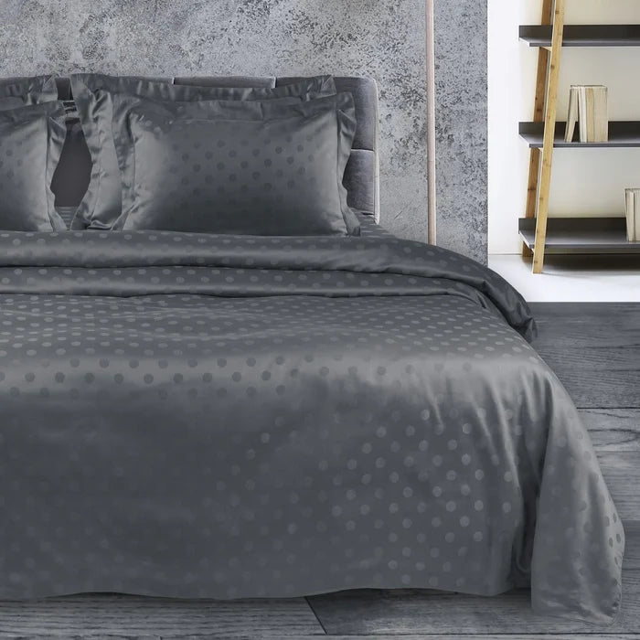 Earth Grey Dot / 4 Pc Set