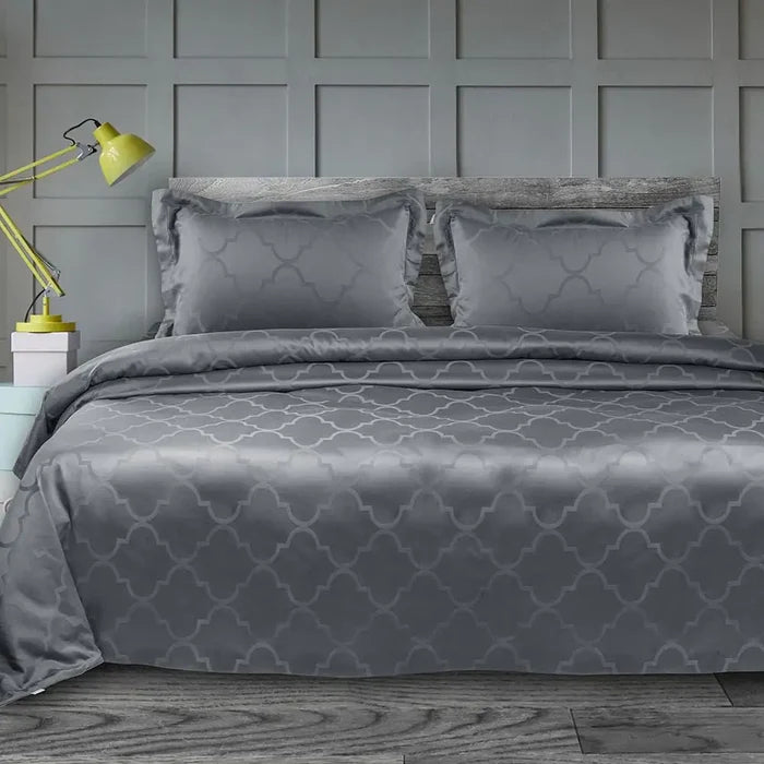 Earth Grey Turkish Window / 4 Pc Set