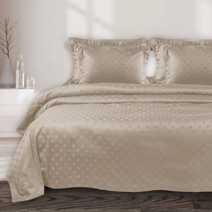 Beige Dot / 4 Pc Set