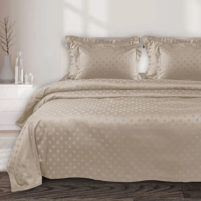 Single / Beige Dot