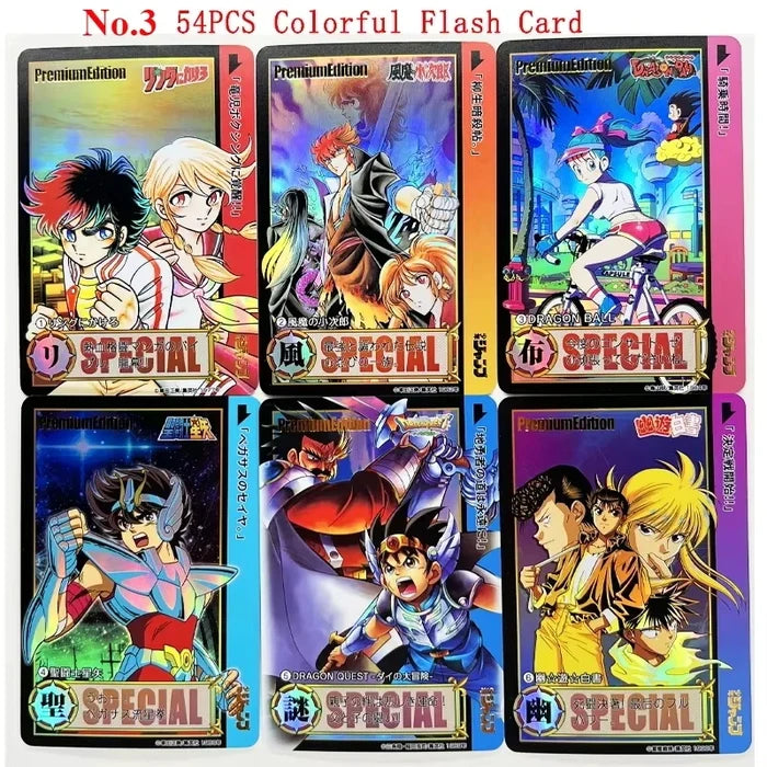 No.3 54pcs Colorful