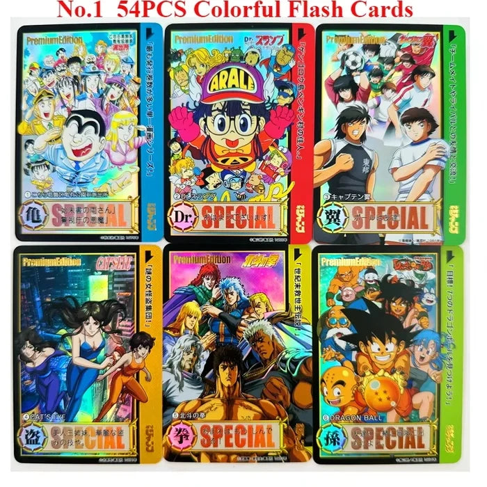 54pcs/set Jump Saint Seiya Toys Hobbies Hobby Collectibles Game Collection Anime Cards
