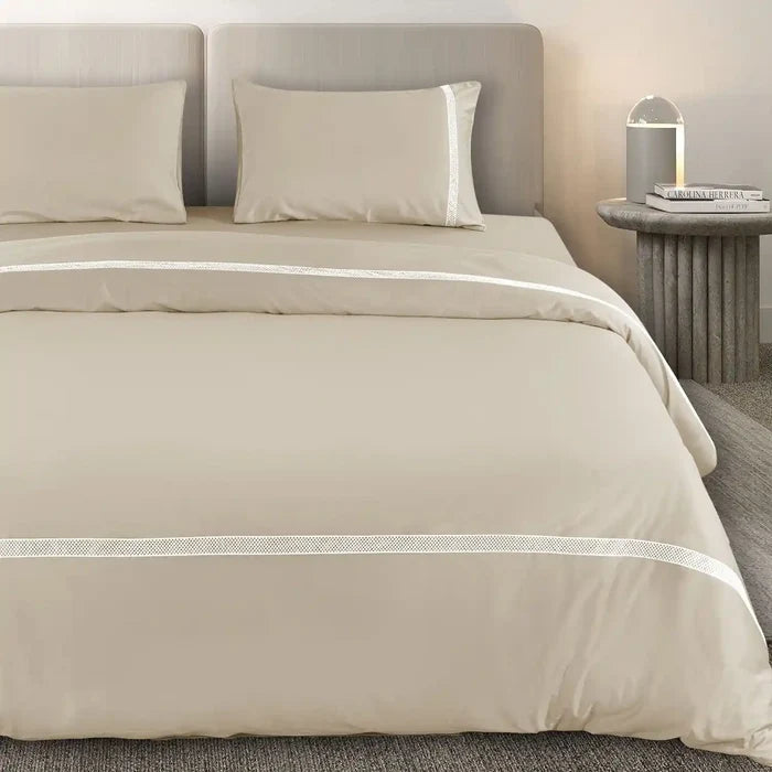 Sand / 4 Pcs Bedding Set
