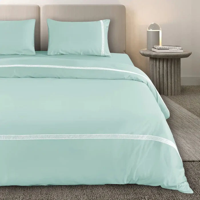 Mint / 4 Pcs Bedding Set