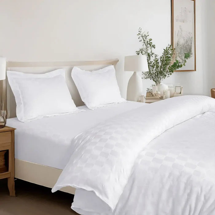 750 Tc Italian Jacquard | Premium Bedding Set
