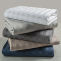 750 Tc Italian Jcq Stripe 100% Cotton |  Cotton Bedding Sets