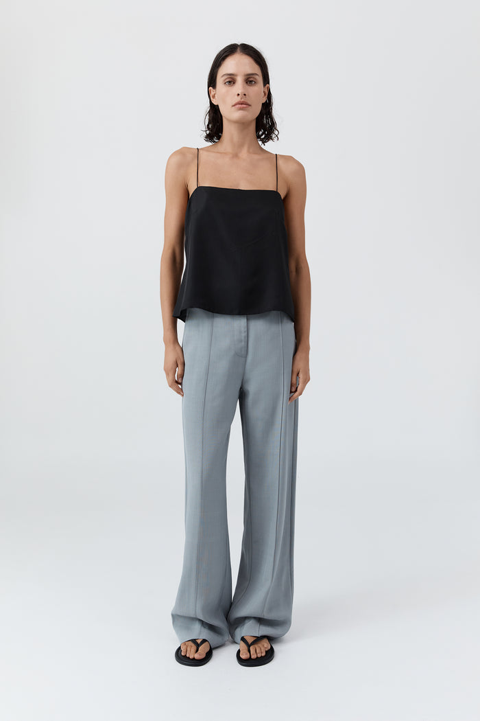 90s Silk Twill Cami - Black