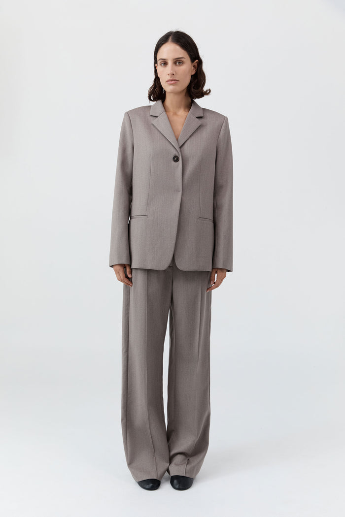 90s Wool Blazer - Doe