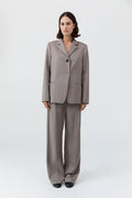 90s Wool Blazer - Doe
