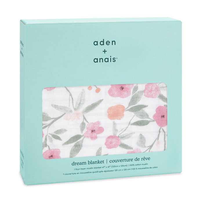 A+A Cotton Muslin Blanket - Keep Rising - Ma Fleur - Garden Party
