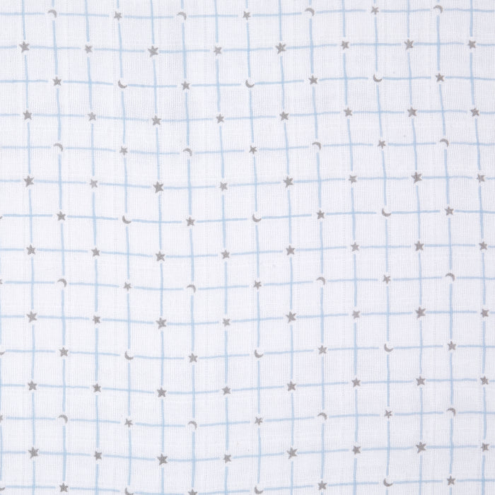 A+A Cotton Muslin Swaddle 4pk - Rising Star