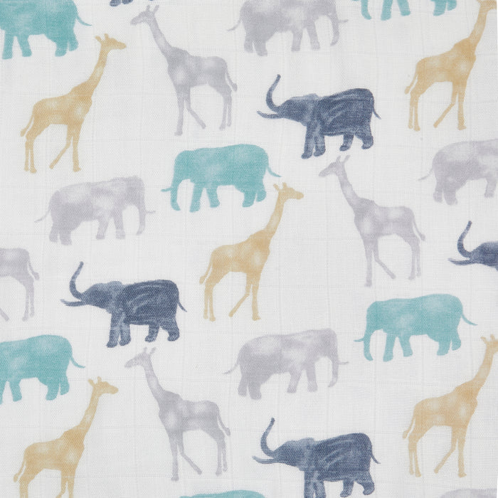 A+A Silky Soft Muslin Swaddle 3pk - Expedition