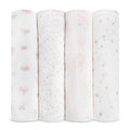 aden + anais lovely 4 pack swaddles