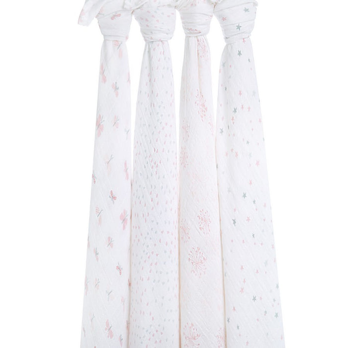 aden + anais lovely 4 pack swaddles