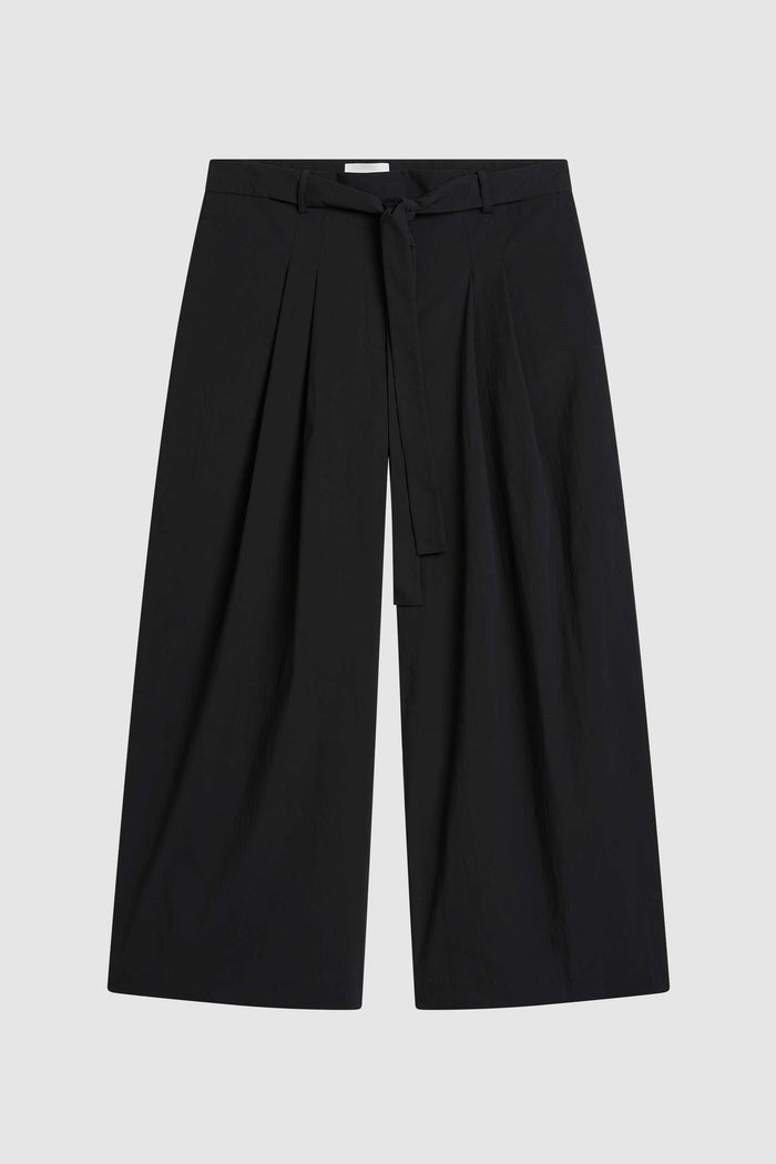 Adjustable Palazzo Pants - Black