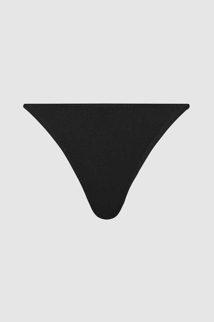 Adjustable Petite Bikini Briefs - Black