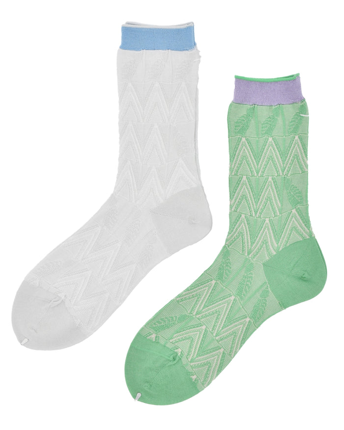 Antipast Leaf Bird Dress Socks