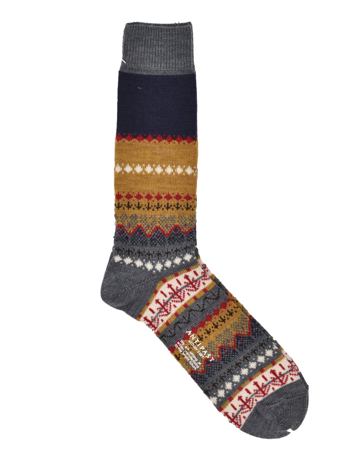 Antipast Men's English Style Chunky Socks