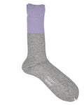 Antipast Men's Two Tone Rib Dress Socks