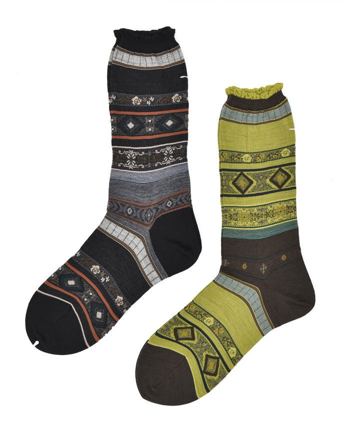 Antipast Tyrolean Stripes Dress Sock