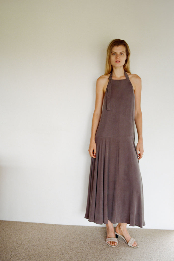 Apron Dress - Moss