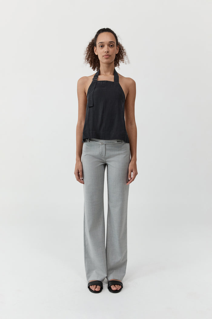 Apron Top - Black