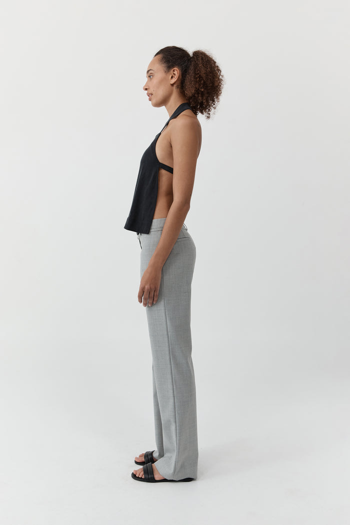 Apron Top - Black