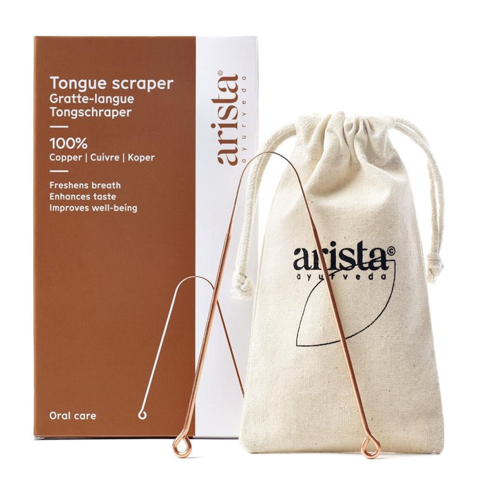 Arista Copper Ayurvedic Tongue Scraper