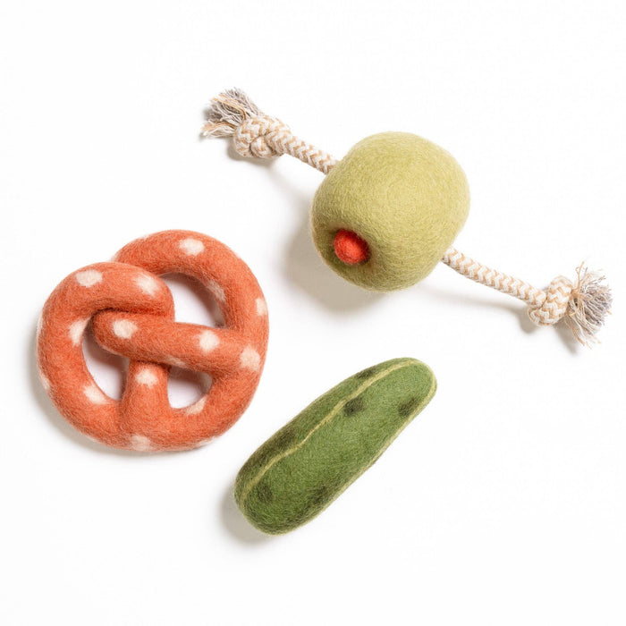 Awoo - Soft Pretzel Felt Wool Toy