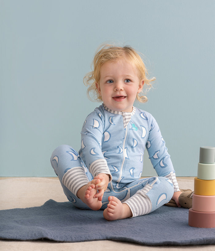 Babygrow Cotton Blue Eclipse