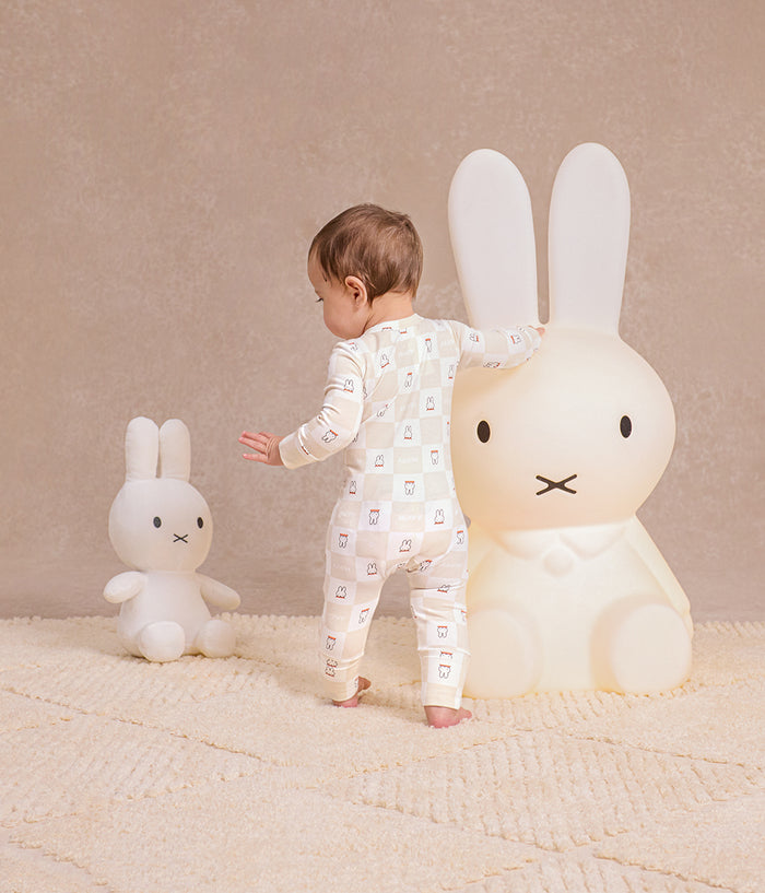Babygrow Viscose from Bamboo Birch Miffy Checker