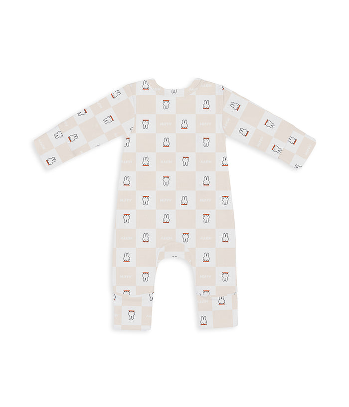 Babygrow Viscose from Bamboo Birch Miffy Checker