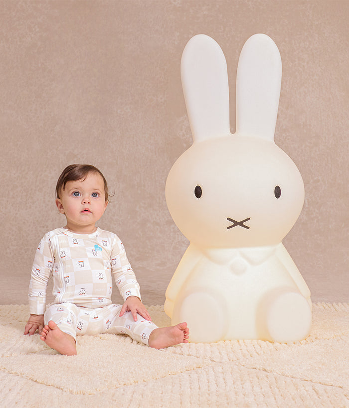 Babygrow Viscose from Bamboo Birch Miffy Checker