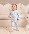 Babygrow Viscose from Bamboo Blue Miffy Checker
